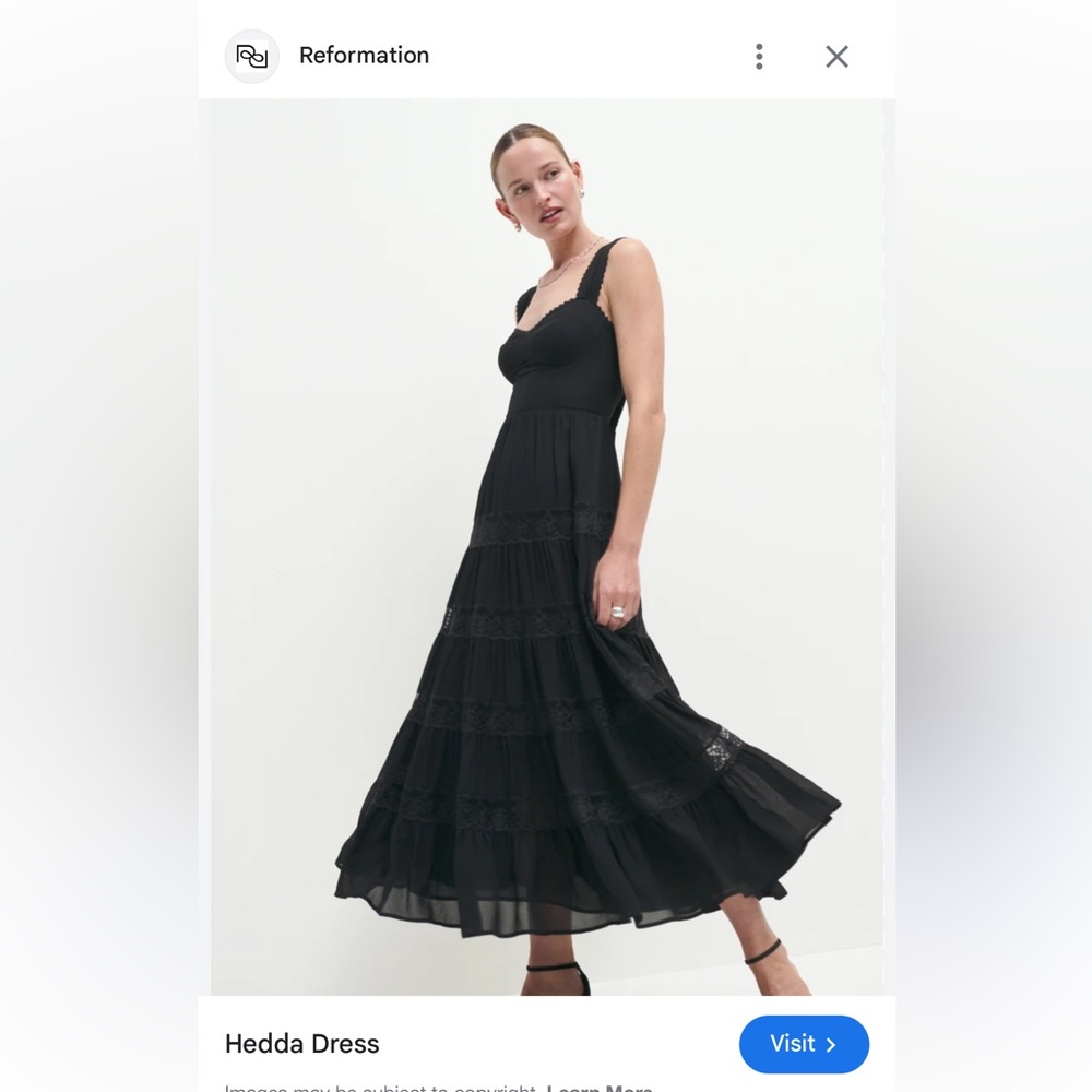 NWOT - Reformation Hedda Dress